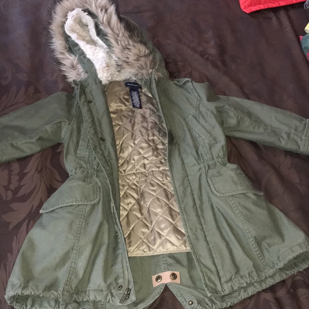 Girls fishtail Parka